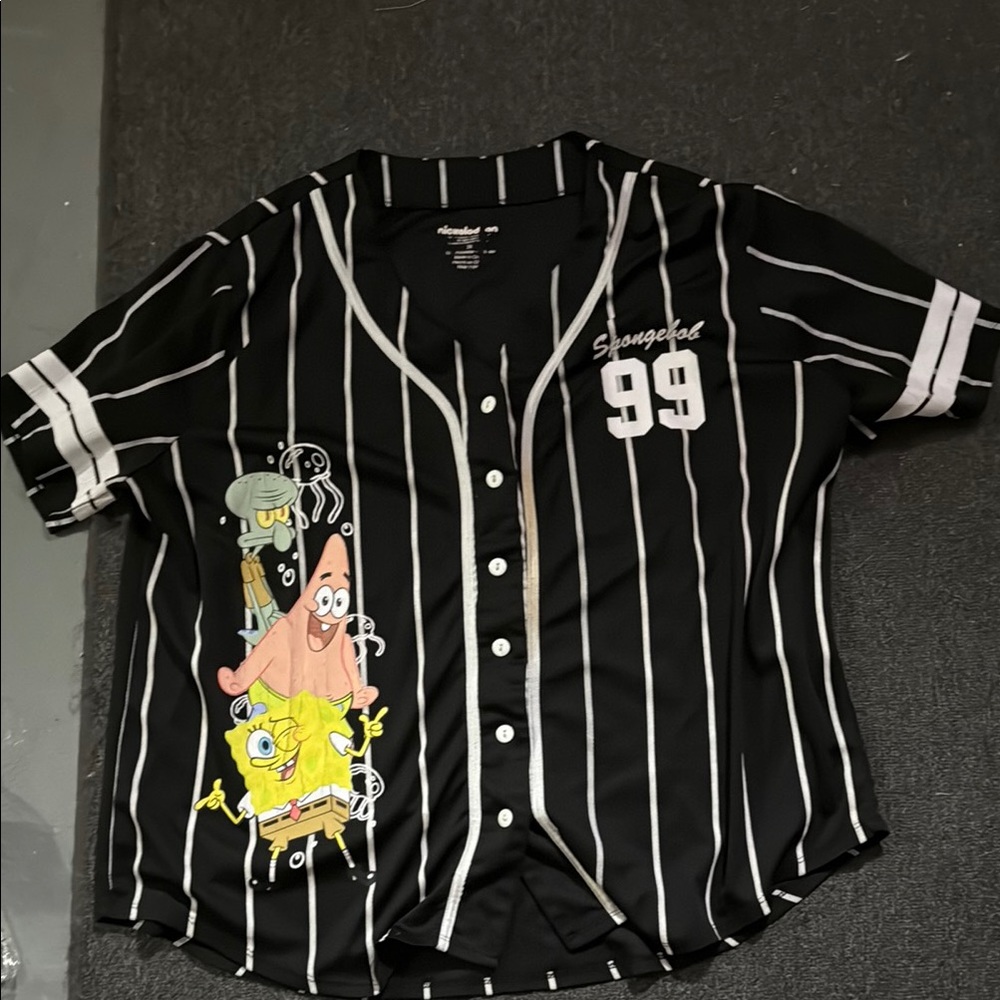 Nickelodeon Black and White Vest